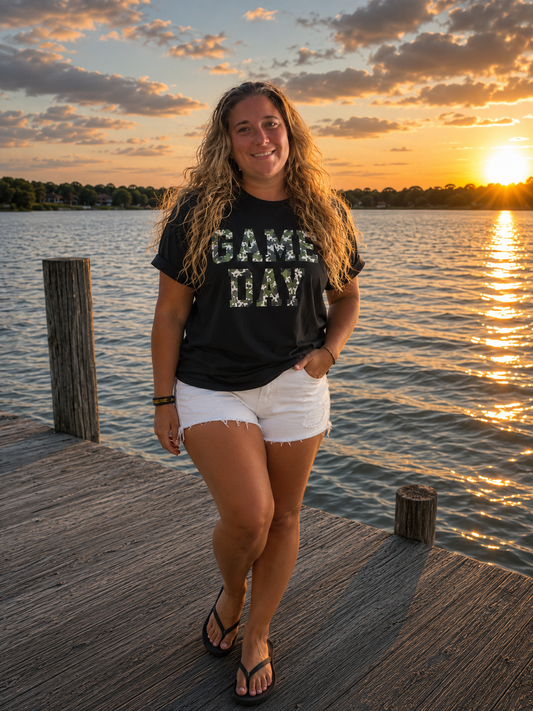 Game Day Camo Tee